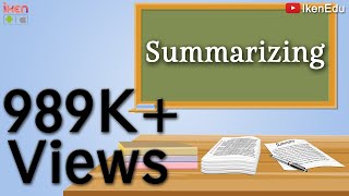 Summary Writing  Learn How to Write Summary  iKen  iKen Edu  iKen App [upl. by Ellivnarg]