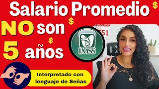 11 Salario Promedio No son 5 años [upl. by Umeko]