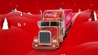 CocaCola Truck  Merry Christmas  Happy XMas 2022 [upl. by Ahsieit]