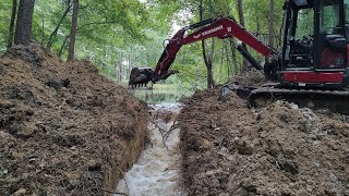 Busting The Dam On A 60 Year Old Irrigation Pond [upl. by Wendall]