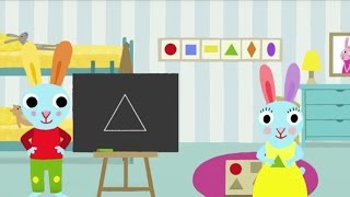 Le triangle  Apprendre les formes avec Pinpin et Lili [upl. by Eiznyl]