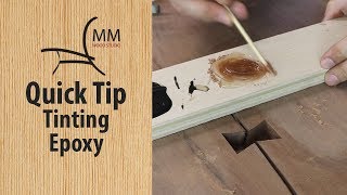 Quick Tip  Tinting Epoxy [upl. by Triley140]