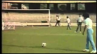 Maradonas first time in San Paolo stadium Amazing free kick [upl. by Viveca]