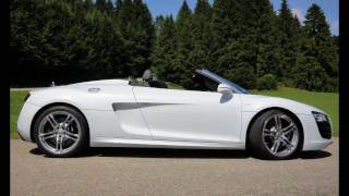 Trip Audi R8 Spyder 2010 V 10 Sound  in HD mit Außenboardcamera GoPro HD [upl. by Ycnej18]