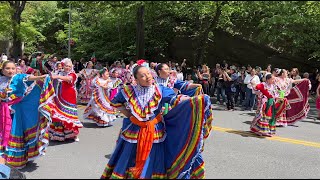 Vibrant Vivas 2023 Cinco de Mayo Parade in New York City [upl. by Will57]