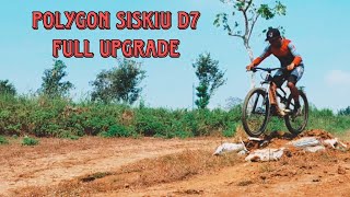 review sepeda gunung mtb polygon siskiu d7 full updrade [upl. by Klina]