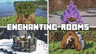 Minecraft  Enchanting Room Design Ideas Tutorial [upl. by Bernadette]