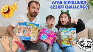 دي دي ميدو  لولو  قناة وناسة AİLECE AYAK GIDIKLAMA CEZALI CHALLENGE [upl. by Annabel]