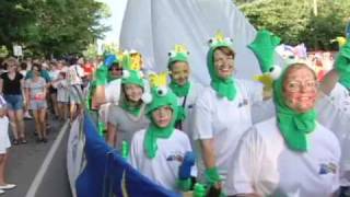 The Acadian Tintamarre Festival in Caraquet New Brunswick [upl. by Adahs]