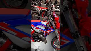 2024 Beta 50 RR 2T Enduro Racing Edition shown at EICMA 😎 beta endurobike 50cc 50ccm eicma2023 [upl. by Aliakam899]