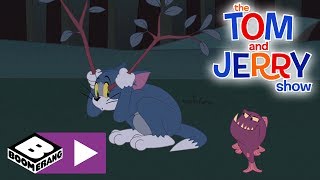 The Tom and Jerry Show  Piranha Pancakes or Kitty Krepes  Boomerang UK [upl. by Neeneg]