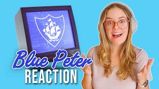 WHAT IS BLUE PETER  First time watching CLASSIC Blue Peter [upl. by Eiramadnil734]