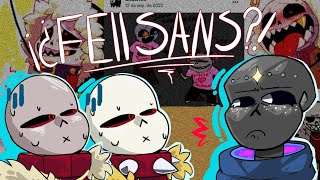 Fell sans CANON vs FANON fellsans sansaus undertaleau [upl. by Ginzburg587]