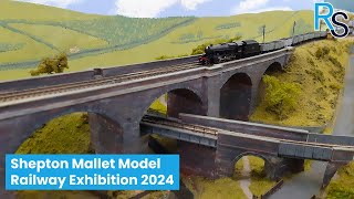 Shepton Mallet Model Railway Exhibition  8th and 9th June 2024 [upl. by Desireah550]