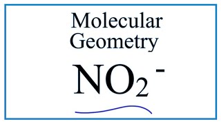 NO2  Molecular Geometry  Shape and Bond Angles [upl. by Anitsyrk]