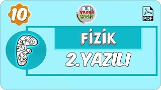 10 Sınıf Fizik  1 Dönem 2 Yazılıya Hazırlık [upl. by Vashtee657]