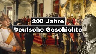 200 Jahre Deutsche Geschichte  Geschichte Abitur Zusammenfassung [upl. by Harod425]