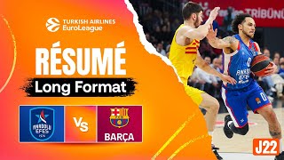 Show en haute altitude   Anadolu Efes vs FC Barcelone  Résumé  EuroLeague J22 [upl. by Lanita]