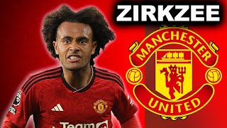 Joshua Zirkzee Unseen Skill Highlight  Welcome To Man United [upl. by Nnaecarg]