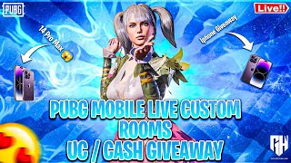 Iphone 14 pro max Giveaway on 10k Subs  UC Custom Rooms Plus Cash Giveaways  GH Leader is Live [upl. by Sontag]