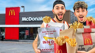 Trying EVERY Fast Food French Fries Ft FaZe Rug [upl. by King486]