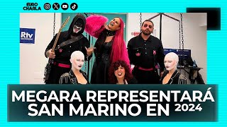 Eurocharla Megara representará a San Marino en Eurovision 2024 [upl. by Adnole]