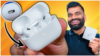 Apple Airpods Pro 2nd Gen with USBC Unboxing amp First Look 🔥🔥🔥 [upl. by Hacissej894]