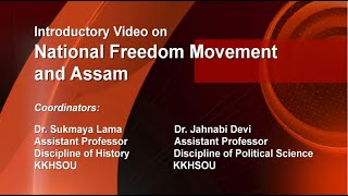 National Freedom Movement and Assam MPEG 4 [upl. by Ettellocin538]