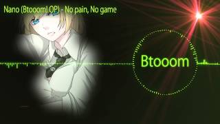 Nightcore  no painno game Nano Btooom OP [upl. by Helbonna]