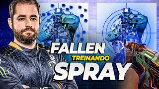 COMO MELHORAR SUA MIRA NO CSGO FALLEN TREINA SPRAY E RECOIL E DÁ DICAS DE COMO TRENAR O SEU SPRAY [upl. by Kcirtap]