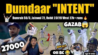 KL Rahul जज्बाती हो गया 😂 Kohli 27000 runs  Rohit Sharma reactions 😂 Ind vs Ban 2nd Test 4th Day [upl. by Brittain]