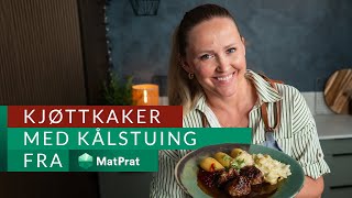 Kjøttkaker med kålstuing  MatPrat [upl. by Nalra533]