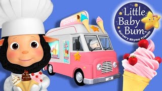 Ice Cream Song  Nursery Rhymes for Babies by LittleBabyBum  ABCs and 123s [upl. by Tisha]