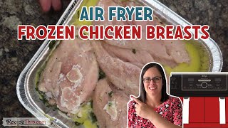 Air Fryer Chicken Breast from meal prep to frozen to cooked [upl. by Neetsuj874]