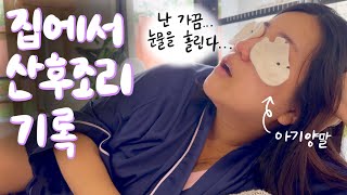 🇦🇺vlog 호르몬아나대지 마 남편보이와 하는 셀프 산후조리 주책바가지 눈물주의 [upl. by Tumer]