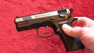 ASG Co2 CZ 75D airsoft pistol review [upl. by Cristie]