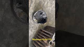 Modenas Kriss 110 Block Dan Piston Pecah [upl. by Nagaet]