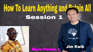 How To Learn Anything and Retain All  Part 1 [upl. by Bolan]