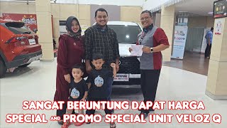 Sangat Beruntung Dapat Harga Special amp Promo Special New Veloz Q Putih Toyota Medan 085362072000 [upl. by Yenor]