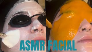 ASMR Classic Facial  Hydrojelly Mask [upl. by Dallas]