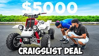 CRAIGSLIST BANSHEE DEAL GONE WRONG Braap Vlogs [upl. by Panchito]