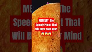 MERCURY The Speedy Planet That Will Blow Your Mind facts elonmusk ytshorts shorts scarystory [upl. by Elleinaj40]