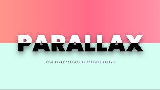 CSS Magic  Parallax Scrolling Animation [upl. by Darach479]