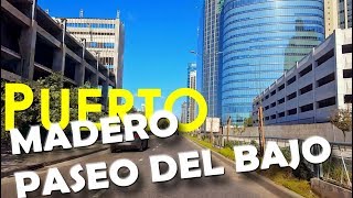 MANEJANDO POR BUENOS AIRES LA AV DEL LIBERTADOR HASTA PUERTO MADERO PASEO DEL BAJO argentina 2019 [upl. by Kort844]