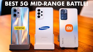 MidRange Battle Redmi Note 11 Pro vs Realme 9 Pro vs Samsung A33 [upl. by Eelreveb]