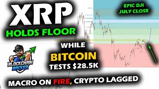 AT THE FLOORS XRP Price Chart Spends a Week Accumulating Bitcoin Dips Towards 285k Stocks Zoom [upl. by Kammerer]