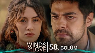 Rüzgarlı Tepe 58 Bölüm  Winds of Love Episode 58 [upl. by Yrrag]