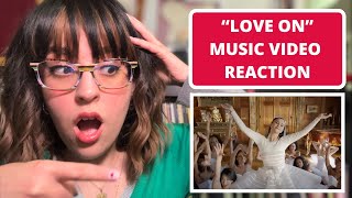 MUSIC VIDEO REACTION SELENA GOMEZ quotLOVE ONquot [upl. by Ajdan983]