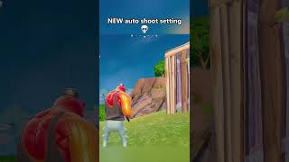 NEW auto shoot setting🤯 lollifn fortnite crosshairx [upl. by Brittan372]