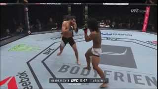 Benson Henderson dropping toothpick [upl. by Nitsur442]